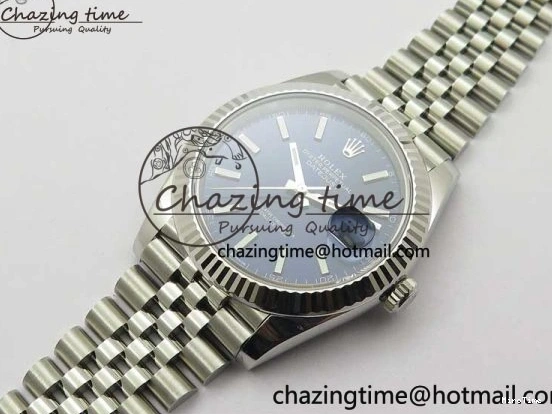 MiroTime 0327 Tailored DateJust 41 126334 904L SS VSF 1:1 Best Edition Blue Dial on 904L Jubilee Bracelet VS 2646